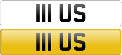 Lot 104 - Registration Number '111 US'