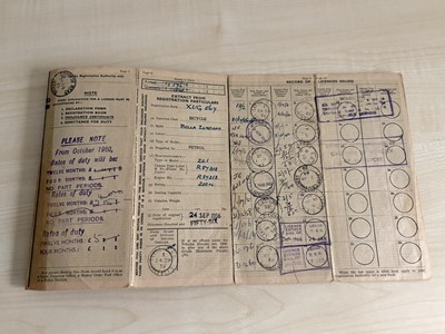 Lot 1956 Zundapp Bella 200