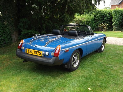 Lot 39 - 1977 MG B Roadster