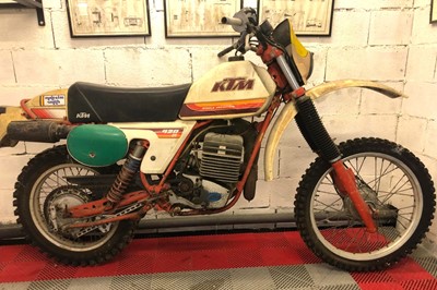 Lot 1980 KTM 420 Enduro