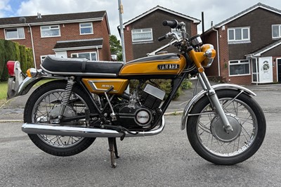 Lot 1972 Yamaha YDS7