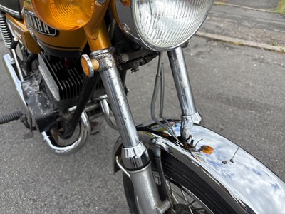 Lot 1972 Yamaha YDS7