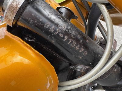Lot 1972 Yamaha YDS7