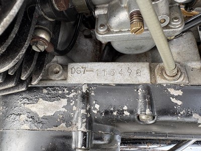 Lot 1972 Yamaha YDS7