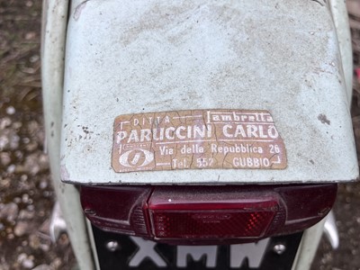 Lot 1963 Lambretta Li125 series 3