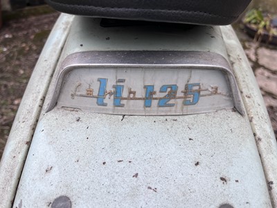 Lot 1963 Lambretta Li125 series 3