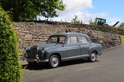 Lot 1958 Mercedes-Benz 190 'Ponton'