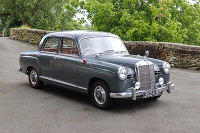 Lot 1958 Mercedes-Benz 190 'Ponton'