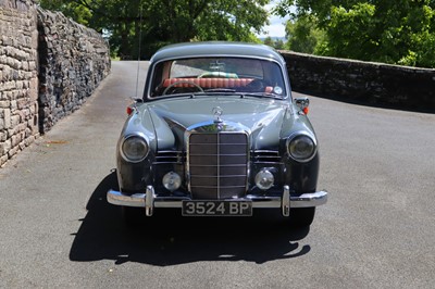 Lot 1958 Mercedes-Benz 190 'Ponton'