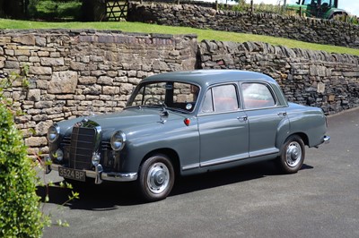 Lot 1958 Mercedes-Benz 190 'Ponton'