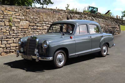 Lot 1958 Mercedes-Benz 190 'Ponton'