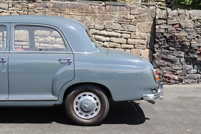 Lot 1958 Mercedes-Benz 190 'Ponton'
