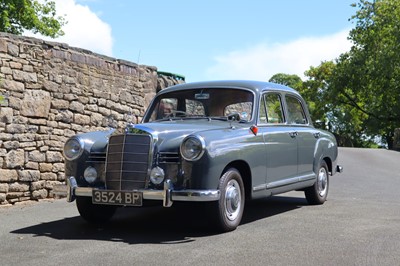 Lot 1958 Mercedes-Benz 190 'Ponton'