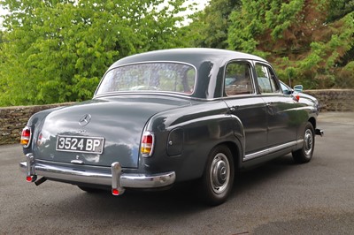 Lot 1958 Mercedes-Benz 190 'Ponton'