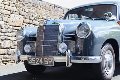 Lot 1958 Mercedes-Benz 190 'Ponton'