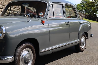 Lot 1958 Mercedes-Benz 190 'Ponton'