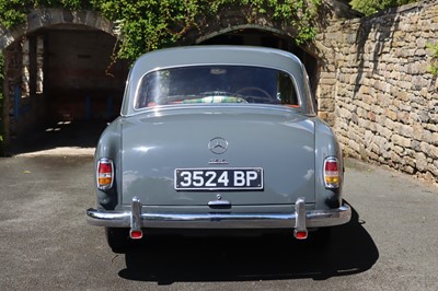 Lot 1958 Mercedes-Benz 190 'Ponton'