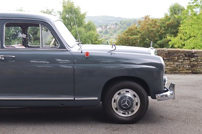 Lot 1958 Mercedes-Benz 190 'Ponton'