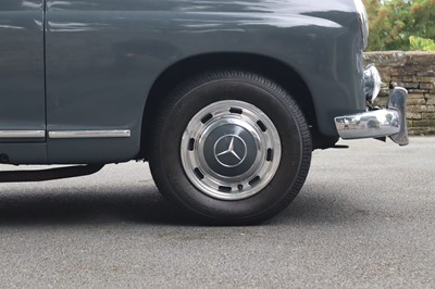 Lot 1958 Mercedes-Benz 190 'Ponton'