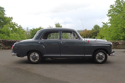 Lot 1958 Mercedes-Benz 190 'Ponton'