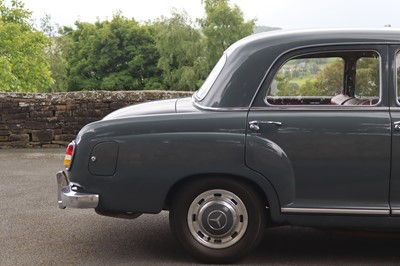 Lot 1958 Mercedes-Benz 190 'Ponton'