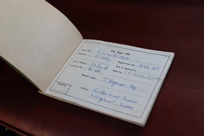 Lot 1958 Mercedes-Benz 190 'Ponton'