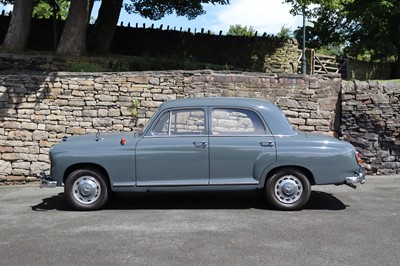 Lot 1958 Mercedes-Benz 190 'Ponton'