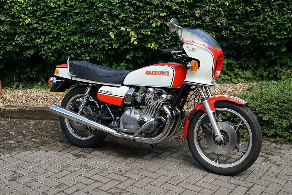 Lot 1980 Suzuki GS1000S