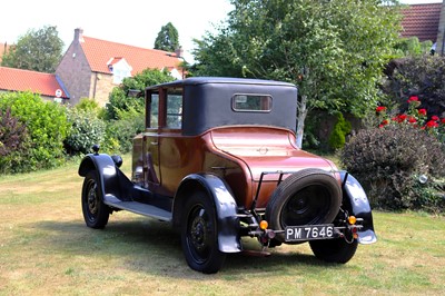Lot 1926 Armstrong Siddeley 14hp Chiltern Coupe