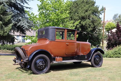 Lot 1926 Armstrong Siddeley 14hp Chiltern Coupe