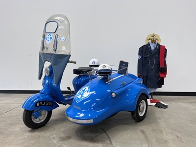 Lot 1957 Lambretta LD150 Mk3 RAC Combination