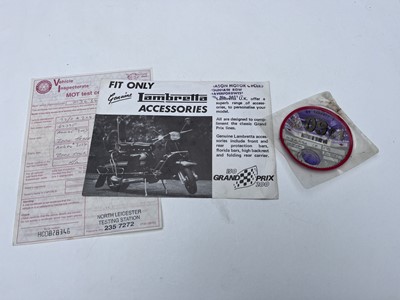 Lot 1970 Lambretta GP150(125)