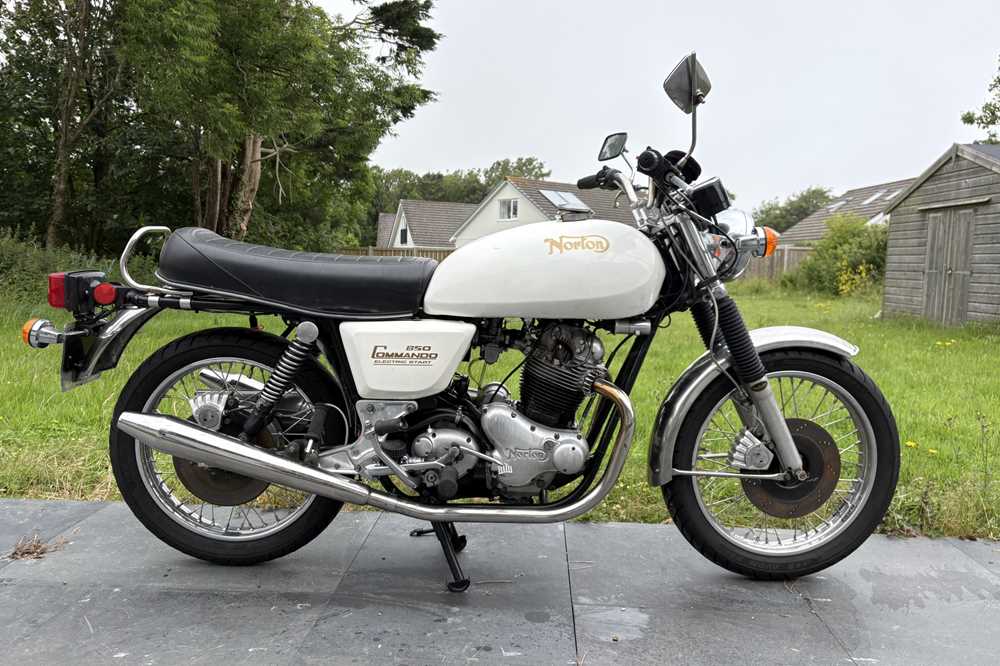 Lot 1976 Norton 850 Commando