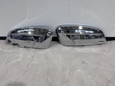 Lot Pair of chromed Lambretta SX200 side panels
