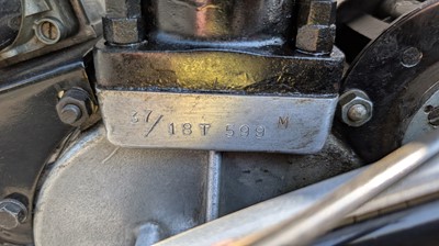 Lot 1936 AJS Model 18T Competition
