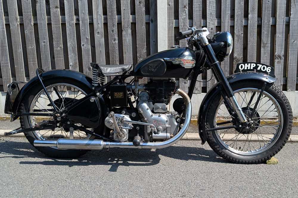 Lot 1953 Royal Enfield 350 Model G