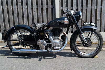Lot 1953 Royal Enfield 350 Model G