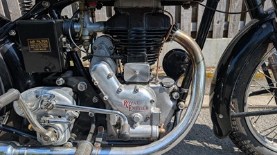 Lot 1953 Royal Enfield 350 Model G