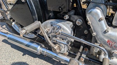 Lot 1953 Royal Enfield 350 Model G