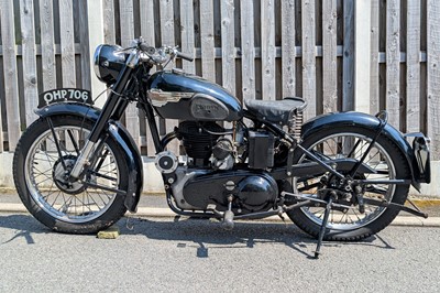 Lot 1953 Royal Enfield 350 Model G