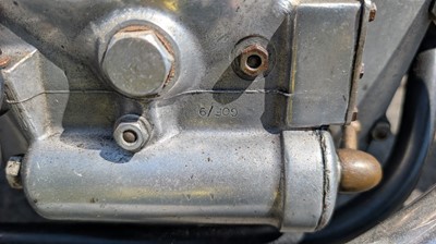 Lot 1953 Royal Enfield 350 Model G