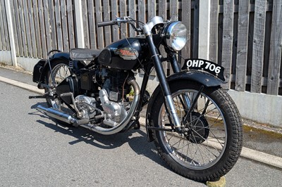 Lot 1953 Royal Enfield 350 Model G