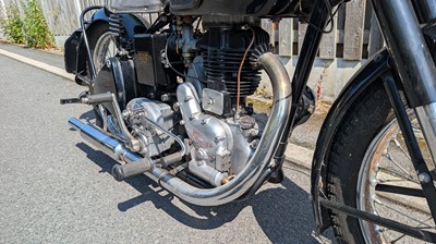 Lot 1953 Royal Enfield 350 Model G