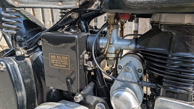 Lot 1953 Royal Enfield 350 Model G
