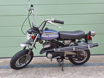Lot 1975 Harley Davidson X90