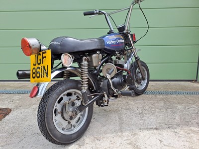 Lot 1975 Harley Davidson X90