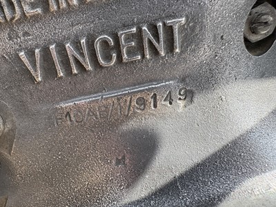 Lot 1952 Vincent Rapide Series C