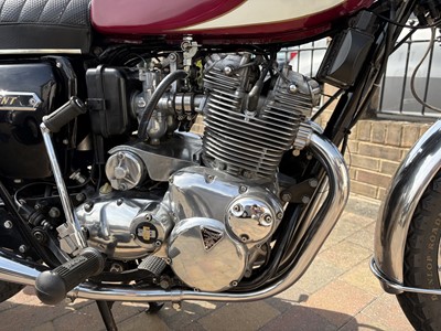 Lot c.1975 Triumph T160V