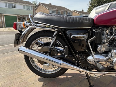 Lot c.1975 Triumph T160V