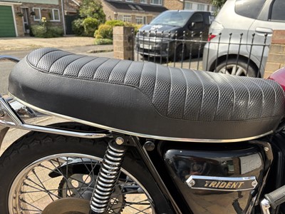 Lot c.1975 Triumph T160V